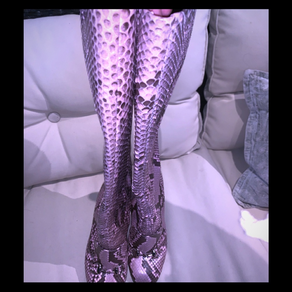 Gucci python 🐍boots - Picture 6 of 7